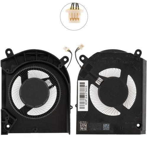 Оригінальний вентилятор CPU 12V для ноутбука Dell Alienware 16x Aurora
