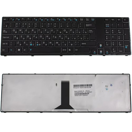 Клавіатура для ноутбука ASUS K93/K95 (RUS), чорна