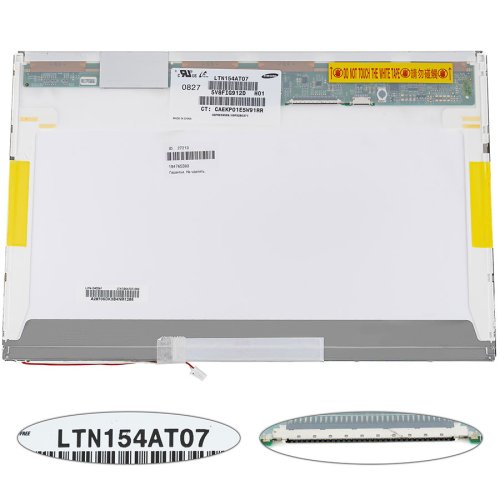 Матриця 15.4" LTN154AT07 1280×800, 30pin, 1CCFL, глянець, роз’єм справа зверху (renwew)