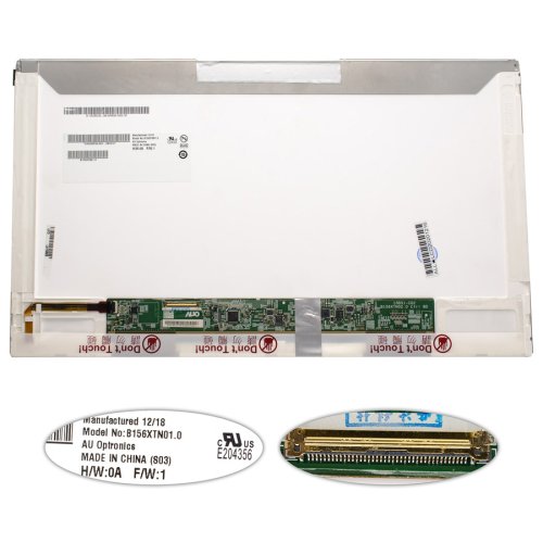 Матриця 15.6" B156XTN01.0 1366×768 30pin LED глянець, роз’єм зліва внизу (renew)