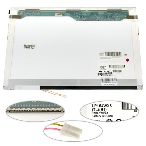 Матриця 15.4" LP154WX5-TLB1 1280×800, 30pin, 1CCFL, глянцева, роз’єм справа зверху (NORMAL)