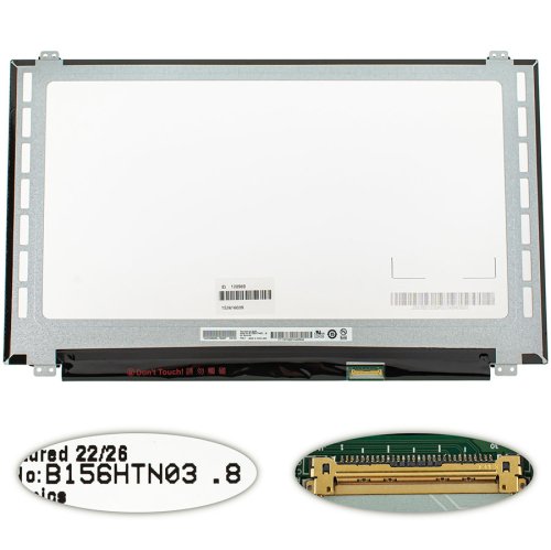 Матриця 15.6″ B156HTN03.8 FHD 1920×1080 eDP 30pin LED Slim матова, роз’єм справа знизу