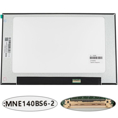 Матриця 14" MNE140BS6-2 FHD 1920×1080 eDP 30pin LED Slim матова, роз’єм справа, 2.8мм (ноутбук)