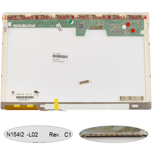 Матриця 15.4" N154I2-L02 1280×800 30pin 1CCFL глянець, роз’єм справа зверху (refurb)