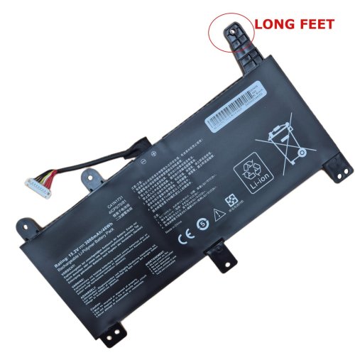 Акумулятор C41N1731-2 для ASUS ROG Strix Scar II GL504GV/GL504GW/G715GV/G715GW/G515GW/GL704/GL704GW/GL504GM/G712/G712L/G731 15.2V 3000mAh 46Wh v2