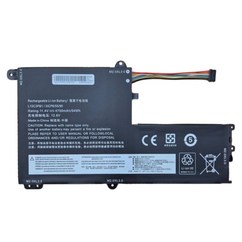 Акумулятор L15C3PB1/L15M3PB0 11.4V 4750mAh для Lenovo IdeaPad 330S-14AST/14IKB/15ARR/15IKB, Flex 4-1470/1480/1570/1580, Yoga 510-14IKB