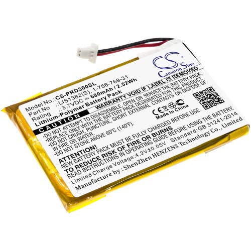 Акумулятор Cameron Sino CS-PRD300SL 680 mAh для Sony PRS-300 (LIS1382(S))