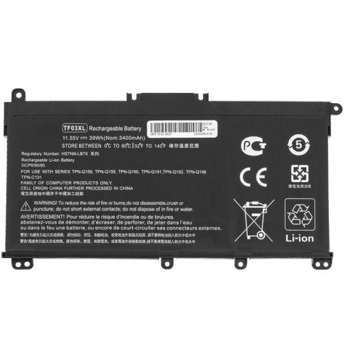 3630mAh 11.55V TF03XL TF03 акумулятор для HP Pavilion 15-CC 14-bf033TX 14-bf108TX 14-bf008TU HSTNN-UB7J TPN-Q188 TPN-Q189 TPN-Q190 Q191