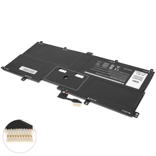 30Wh 7.6V NNF1C акумулятор для Dell XPS 13 9365 2-in-1 HMPFH NP0V3