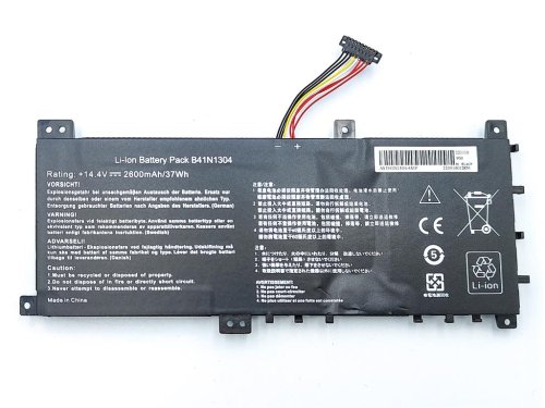 2600mAh 14.4V B41N1304 акумулятор для ASUS S451LAS451LA-DS51T-CAVivoBook V451LA VivoBook V451LA-DS51T