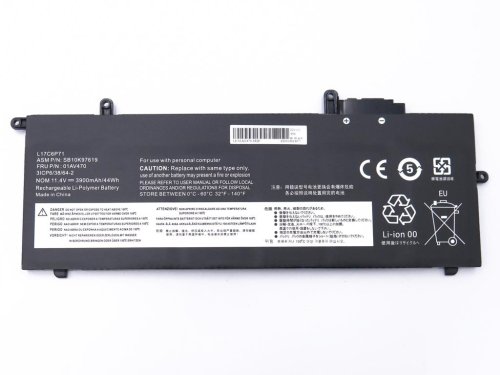 3900mAh 11.4V акумулятор для Lenovo ThinkPad X280 01AV470 01AV471 01AV472 01AV484 01AV485