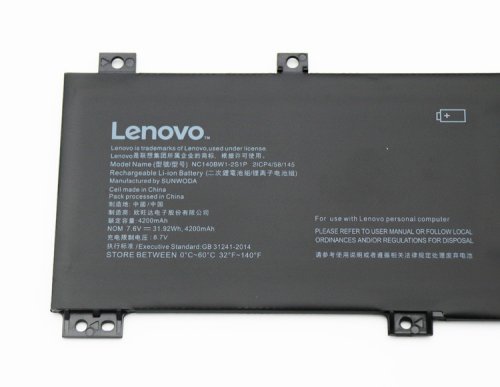 Original 4200mAh 7.6V NC140BW1-2S1P батарея для Lenovo IdeaPad 100S 0813002 80R9 100S-14IBR 100S-141BR 2ICP4