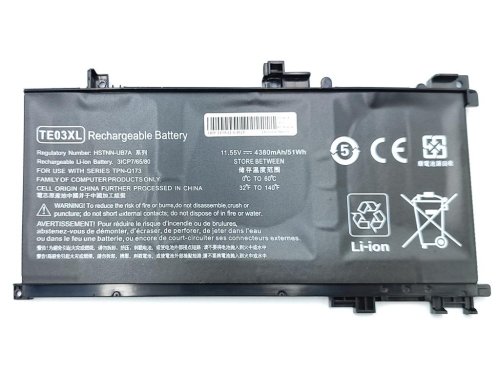 4380mAh 11.55V TE03XL акумулятор для HP OMEN 15-bc011TX 15-bc012TX 15-bc013TX 15-AX015TX AX017TX TPN-Q173 HSTNN-UB7A 849910-850