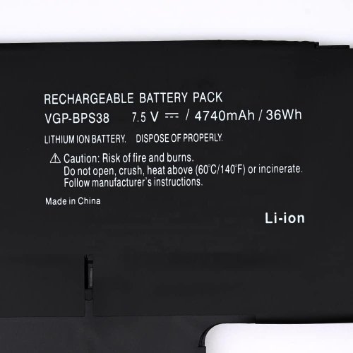 4740mAh 7.5V VGP-BPS38 батарея для SONY VAIO PRO11 PRO13 SVP1321BPXB SVP13216PG SVP132A1CM SVP11217SCS BPS38