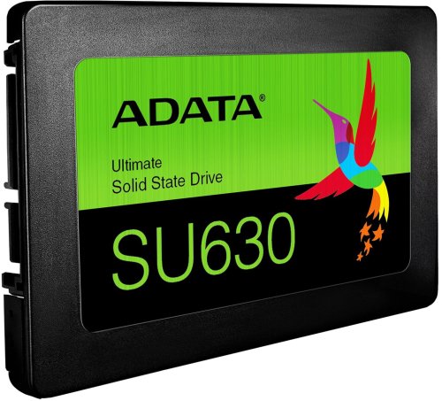Накопичувач 2.5" SSD  480GB ADATA ULTIMATE SU630 Series, ASU630SS-480GQ-R, 3D QLC, SATA-III 6Gb/s, зап/чт. - 450/520мб/с