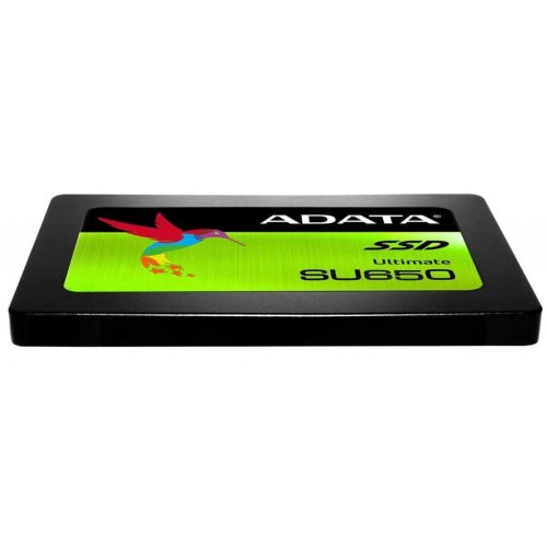 Накопичувач 2.5" SSD  960GB ADATA ULTIMATE SU650 Series, ASU650SS-960GT-R, 3D NAND TLC, SATA-III 6Gb/s, зап/чт. - 450/520мб/с
