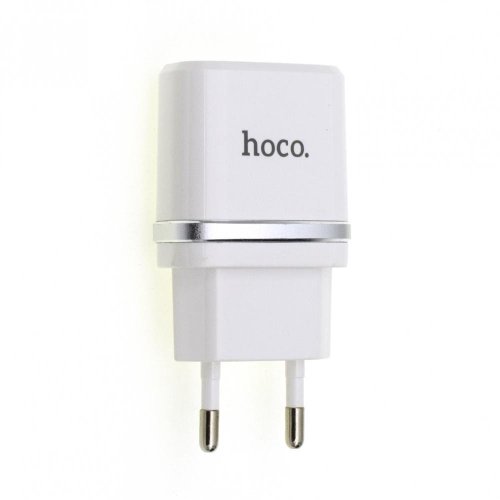 Мережевий зарядний пристрій Hoco C11 White