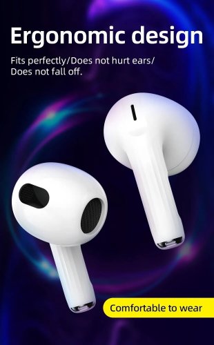 Безпровідні навушники Hoco EW35 Bluetooth 5.3 для iPhone, Samsung, Xiaomi та та ін. білі