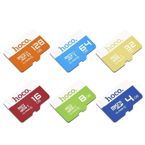 Карта пам'яті Hoco TF 32GB MicroSD (90Мб/с, швидкісна) - Жовтий