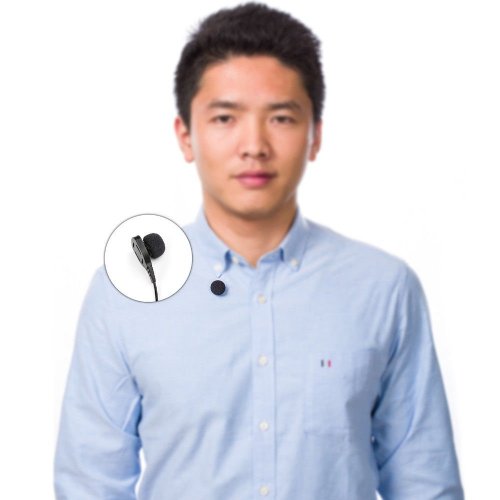 Мініатюрний всенаправленний конденсаторний мікрофон Boya BY-HLM1 для фото-і відеокамери, комп'ютера, ноутбука, бездротових радіосистем