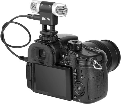 Всеспрямований конденсаторний конденсаторний стереомікрофон-гармата Boya BY-MM3
