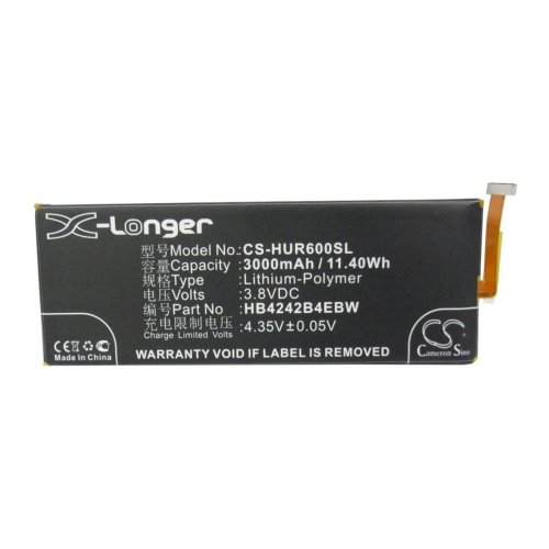Батарея для телефонів Huawei HB4242B4EBW (X-Longer CS-HUR600SL) 3000 mAh HPW-12813