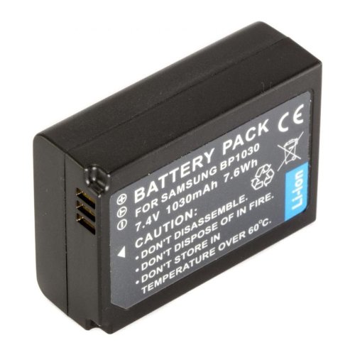 Батарея для фото-камер Samsung BP1030 (MultiplePower) 1030 mAh HPW-11239