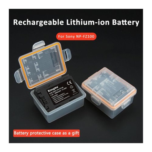 Батарея для фотоапарату Sony NP-FZ100 (KingMa) 2000 mAh HPW-14100