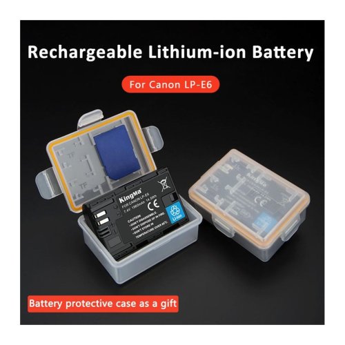 Батарея для фотоапарату Canon LP-E6 (KingMa) 1960 mAh HPW-14167