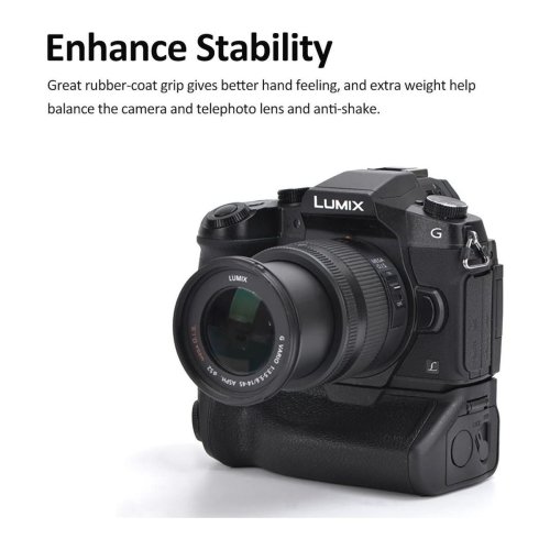 Батарейний блок KingMa для фотоапарату Panasonic Lumix DMC-G80 G85 (DMW-BGG1) HPW-14389