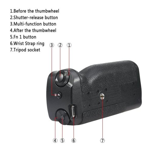 Батарейний блок KingMa для фотоапарату Panasonic Lumix DMC-G80 G85 (DMW-BGG1) HPW-14389