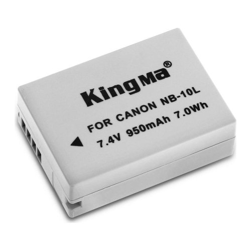 Батарея для фотоапарату Canon NB-10L (KingMa) 950 mAh HPW-14169