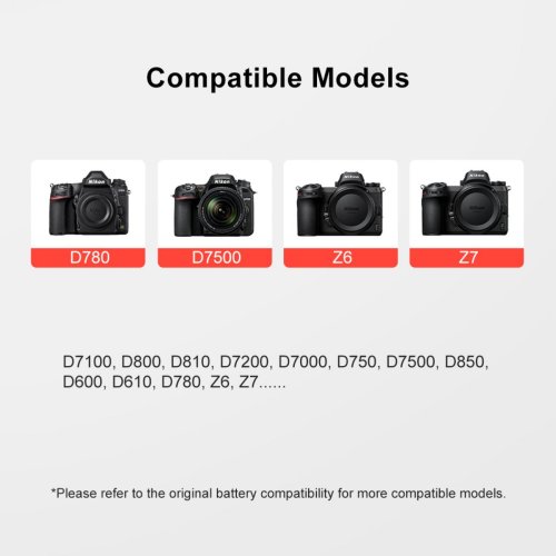 Батарея для фотоапарату Nikon EN-EL15 USB-C (KingMa) 1960 mAh HPW-14667