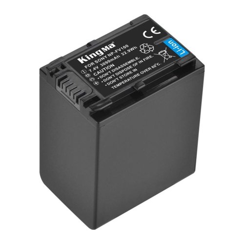Батарея для фотоапарату Sony NP-FV100 (KingMa) 3090 mAh HPW-14172