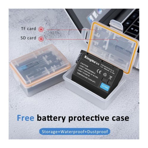 Батарея для фотоапарату Nikon EN-EL15 (KingMa) 1960 mAh HPW-14105