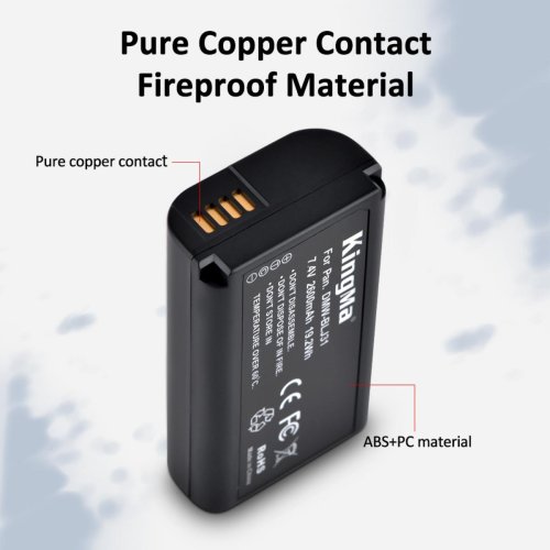 Батарея для фотоапарату Panasonic DMW-BLJ31 (KingMa) 2600 mAh HPW-14712