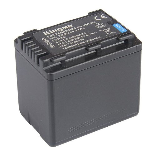 Батарея для фотоапарату Panasonic VW-VBT380 (KingMa) 3900 mAh HPW-14442