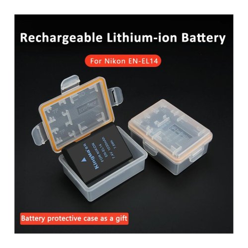 Батарея для фотоапарату Nikon EN-EL14 (KingMa) 1030 mAh HPW-14104