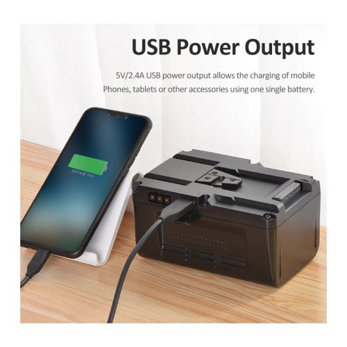 Акумулятор KingMa BP-285W V-Mount/V-Lock (285 Wh 14.8V 20100 mAh) для камер HPW-15125