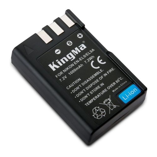 Батарея для фотоапарату Nikon EN-EL9 (KingMa) 1000 mAh HPW-14336
