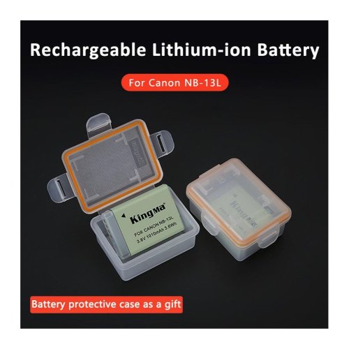 Батарея для фотоапарату Canon NB-13L (KingMa) 1010 mAh HPW-14170