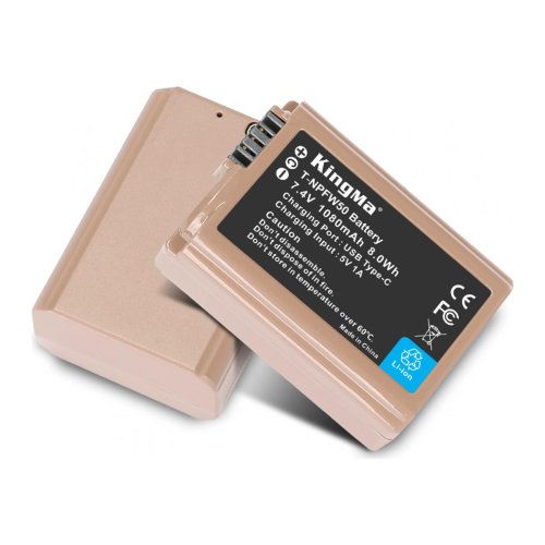 Батарея для фотоапарату Sony NP-FW50 USB-C (KingMa) 1080 mAh HPW-14743