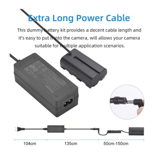 Мережевий адаптер Sony AC-F550 (KingMa) HPW-14176