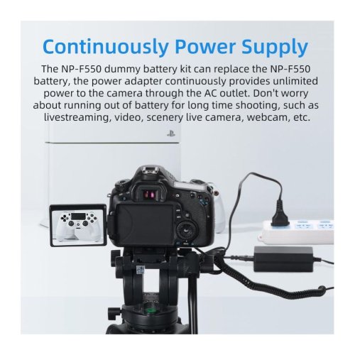 Мережевий адаптер Sony AC-F550 (KingMa) HPW-14176