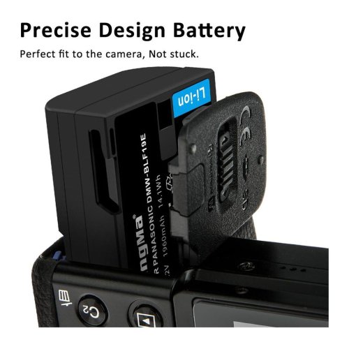 Батарея для фотоапарату Panasonic DMW-BLF19E (KingMa) 1960 mAh HPW-14162