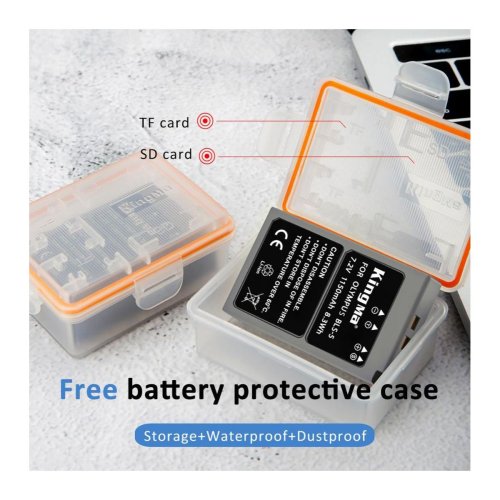 Батарея для фотоапарату Olympus BLS-5 (KingMa) 1150 mAh HPW-14116