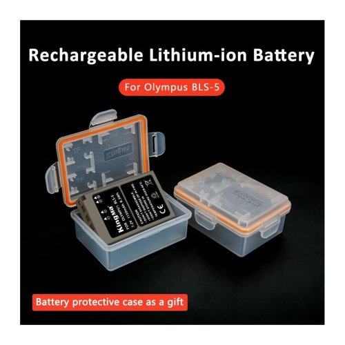 Батарея для фотоапарату Olympus BLS-5 (KingMa) 1150 mAh HPW-14116