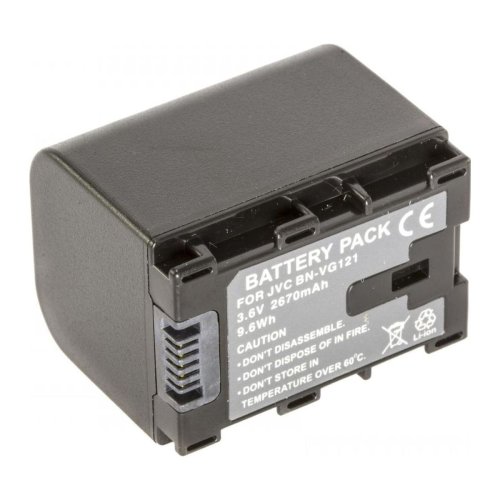Батарея для фото-камер JVC BN-VG121U (MultiplePower) 2670 mAh HPW-11082