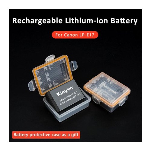 Батарея для фотоапарату Canon LP-E17 (KingMa) 1040 mAh HPW-14165