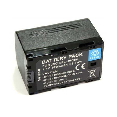 Батарея для фото-камер JVC SSL-JVC50 (MultiplePower) 5200 mAh HPW-12686